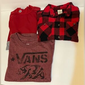 Easton High Performance Athletic, Vans and Faded Glory in this Bundle size 8 Y/L